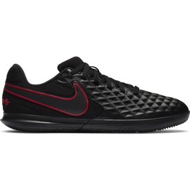 Pantofi de fotbal Nike Tiempo Legend 8 Club Ic Junior AT5882 060 negru negru Pantofi de fotbal Nike Tiempo Legend 8 Club Ic Junior AT5882 060 negru negru