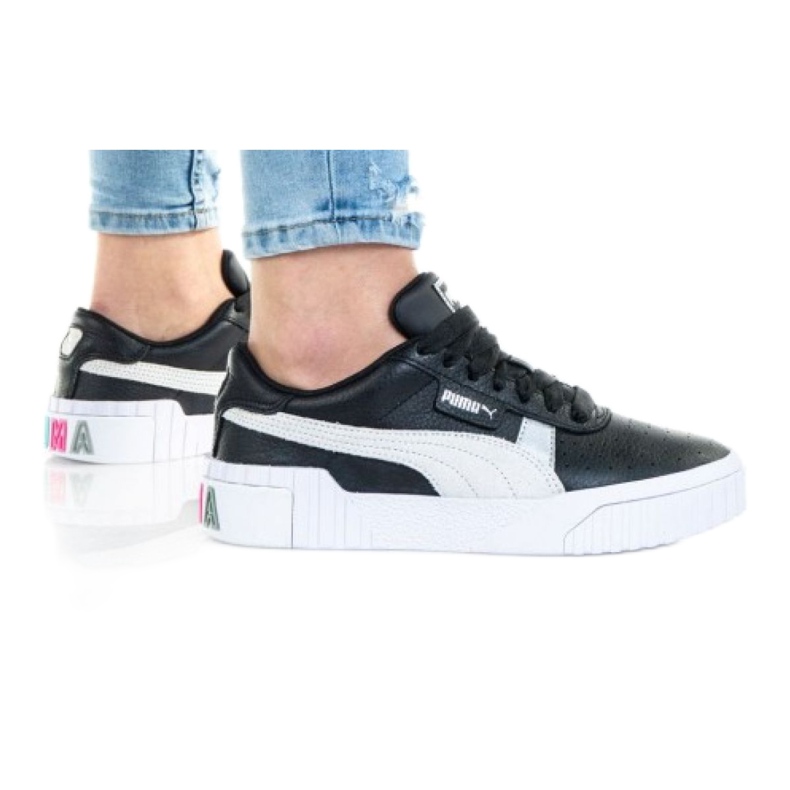 Puma Cali Varietate W 374109 02 alb negru