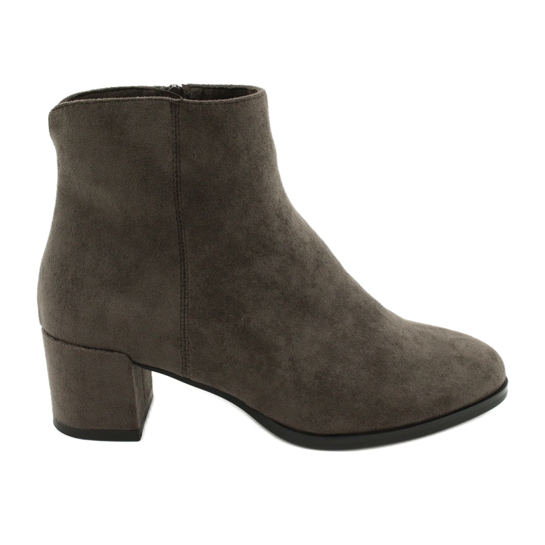 Cizme din piele de căprioară Coffe Sergio Leone BT528 maro gri