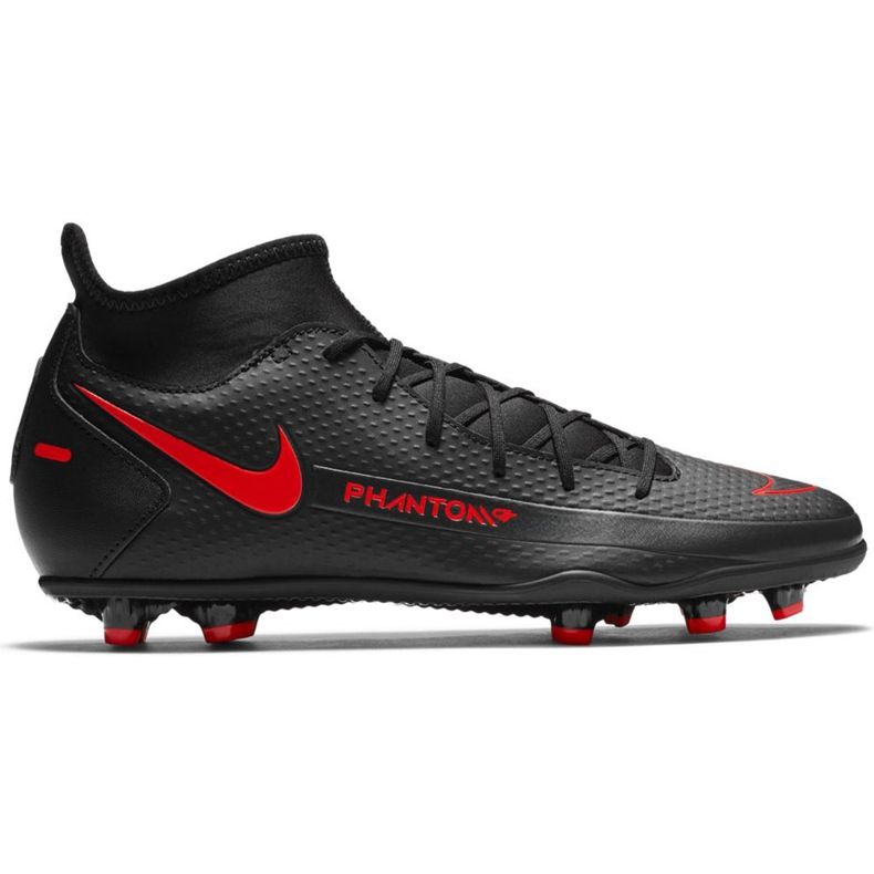 Pantofi de fotbal Nike Phantom Gt Club Df FG / MG CW6672 060 negru negru