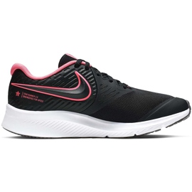 Pantofi copii Nike Star Runner 2 negru și roz AQ3542 002