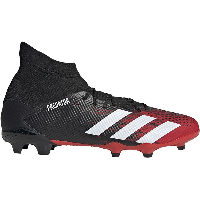 Ghete de fotbal Adidas Predator 20.3 Fg EE9555 multicolor negru Ghete de fotbal Adidas Predator 20.3 Fg EE9555 multicolor negru