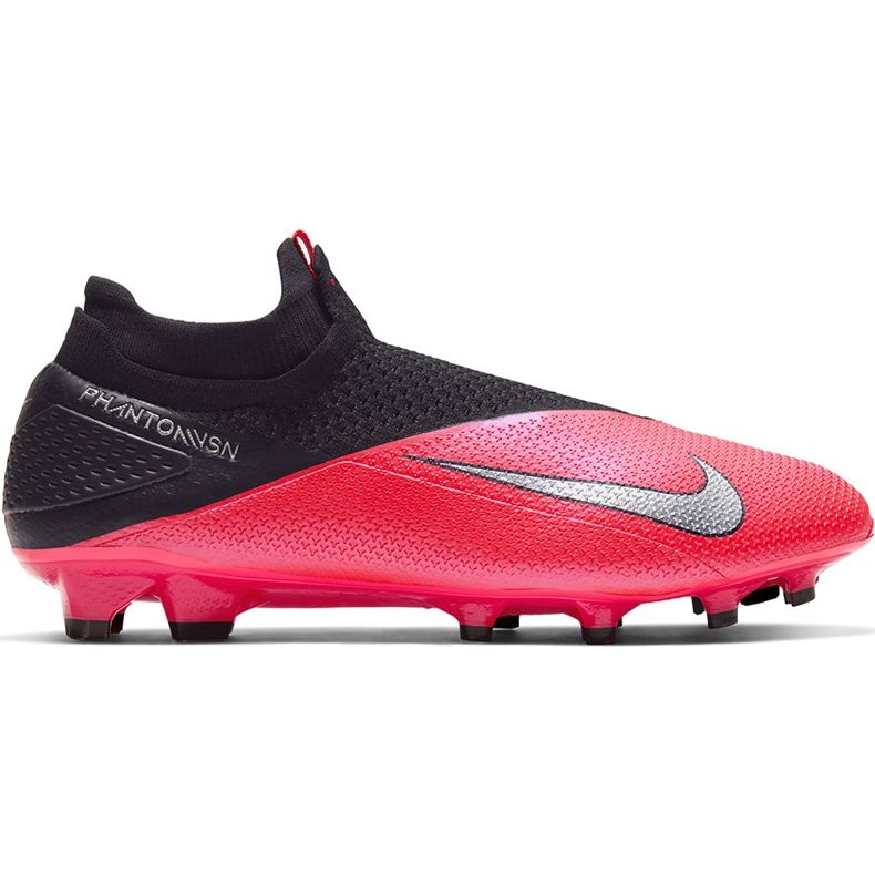 Pantofi de fotbal Nike Phantom Vsn 2 Elite Df Fg CD4161 606 multicolor roșu