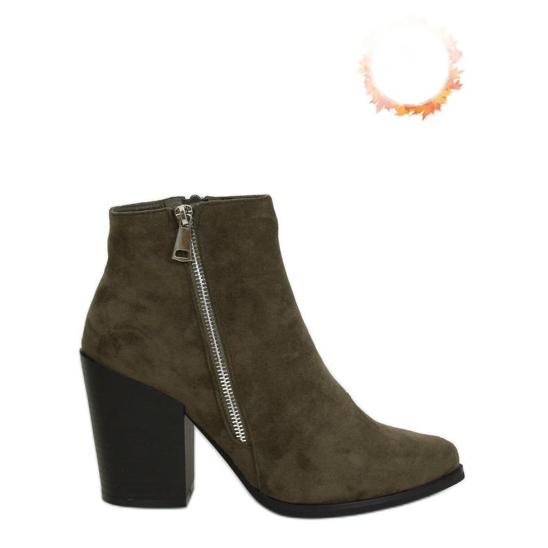 Cizme verzi cu toc înalt TX-1873 DK.GREEN verde Cizme verzi cu toc înalt TX-1873 DK.GREEN verde