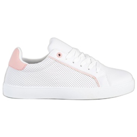 SHELOVET Încălțăminte sport confortabilă alb SHELOVET Încălțăminte sport confortabilă alb