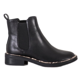 Goodin Cizme de alunecare Chelsea negru Goodin Cizme de alunecare Chelsea negru