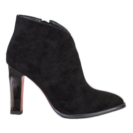 Goodin Cizme sexy cu toc înalt negru Goodin Cizme sexy cu toc înalt negru