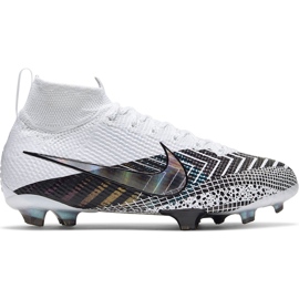 Pantof de fotbal Nike Mercurial Superfly 7 Elite Mds Fg Junior BQ5420 110 alb alb