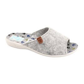 Papuci de pâslă Adanex 25494 gri Papuci de pâslă Adanex 25494 gri