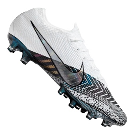 Pantof de fotbal Nike Vapor 13 Elite Mds AG-Pro M CJ1294-110 albastru bleumarin, alb, gri/argintiu alb