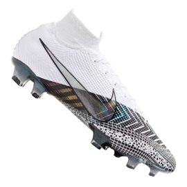 Pantofi de fotbal Nike Superfly 7 Elite Mds Fg M BQ5469-110 albastru marin, alb, gri / argintiu alb