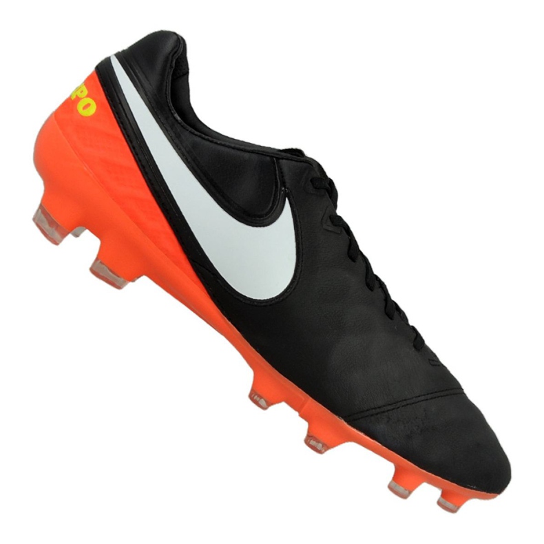 Pantofi de fotbal Nike Tiempo Legacy Ii Fg M 819218-018 multicolor negru