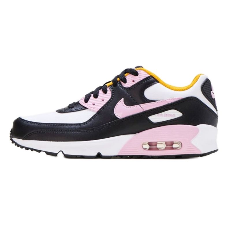 Pantofi Nike Air Max 90 Ltr Jr CD6864-007 alb negru roz