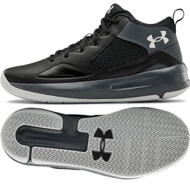 Under Armour Lockdown 5 M 3023949-001 gri, negru negru