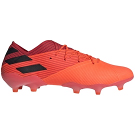 Pantofi de fotbal Adidas Nemeziz 19.1 Fg portocaliu EH0770 Pantofi de fotbal Adidas Nemeziz 19.1 Fg portocaliu EH0770