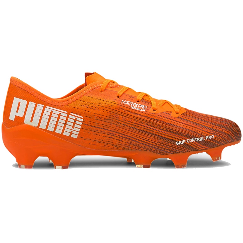 Ghete de fotbal Puma Ultra 2.1 Fg Ag 106080 01 portocale portocale