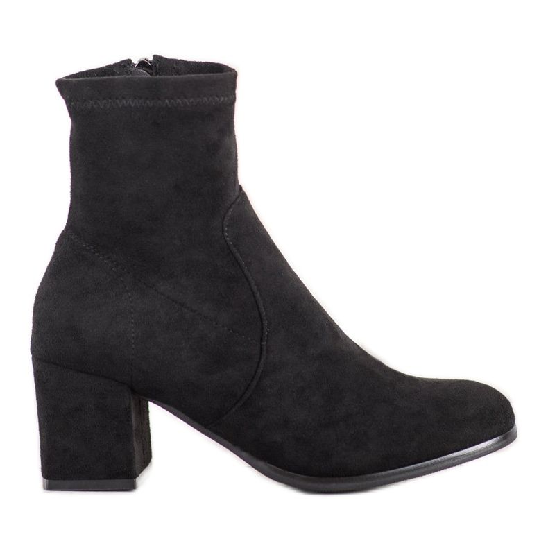 Evento Cizme cu toc înalt negru Evento Cizme cu toc înalt negru