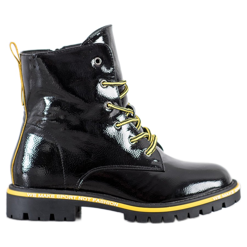 Goodin Trappers lacuit negru galben Goodin Trappers lacuit negru galben