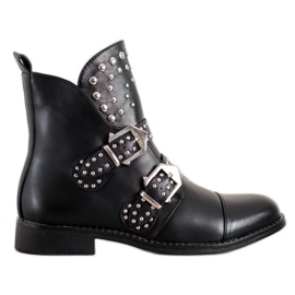 Bella Paris Muncitori cu catarame negru Bella Paris Muncitori cu catarame negru