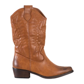 SDS Cizme de cowboy maro SDS Cizme de cowboy maro