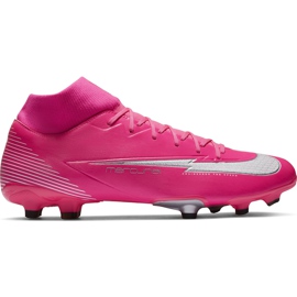 Pantofi de fotbal Nike Mercurial Superfly 7 Academy Km FG / MG DB5611 611 roz roz Pantofi de fotbal Nike Mercurial Superfly 7 Academy Km FG / MG DB5611 611 roz roz