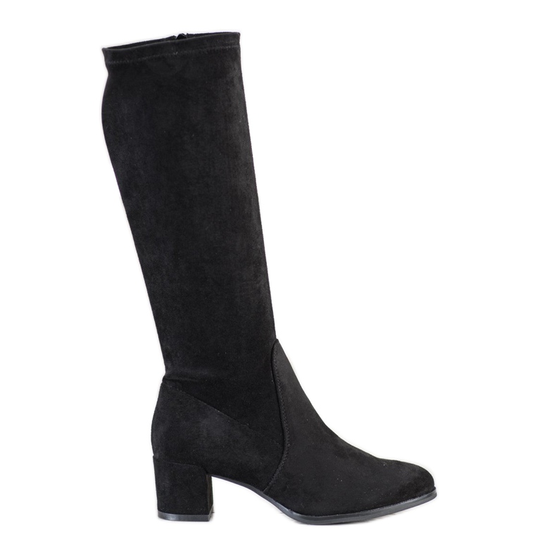 Cizme negre de la Sergio Leone negru