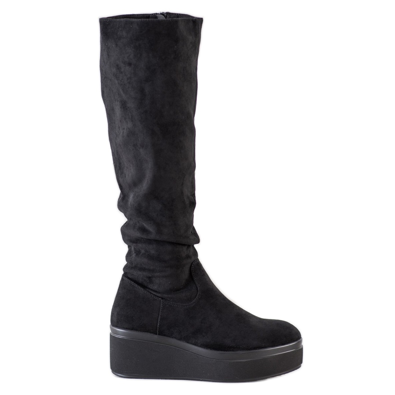 Cizme pe platforma lui Sergio Leone negru