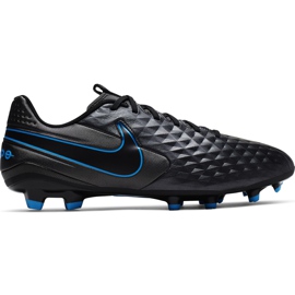 Pantofi de fotbal Nike Tiempo Legend 8 Academy FG / MG AT5292 004 negru negru