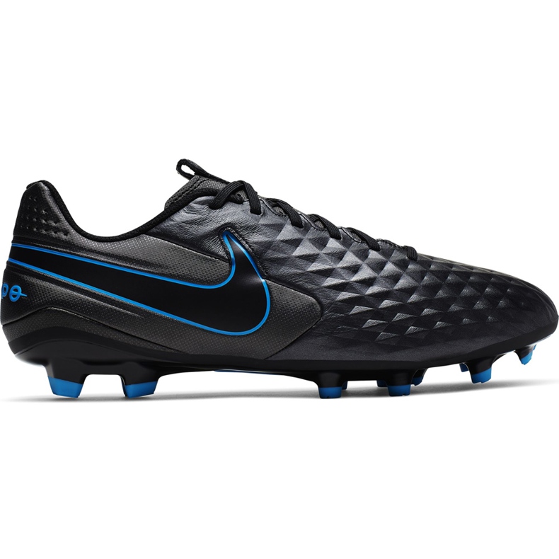 Pantofi de fotbal Nike Tiempo Legend 8 Academy FG / MG AT5292 004 negru negru