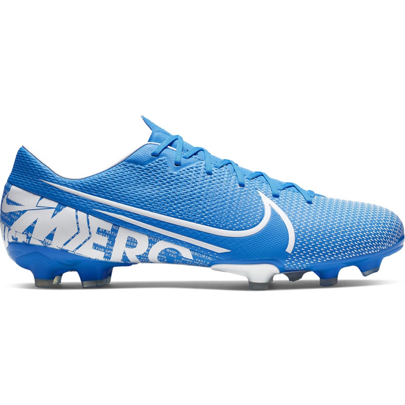Pantofi de fotbal Nike Mercurial Vapor 13 Academy FG / MG AT5269 414 albastru albastru
