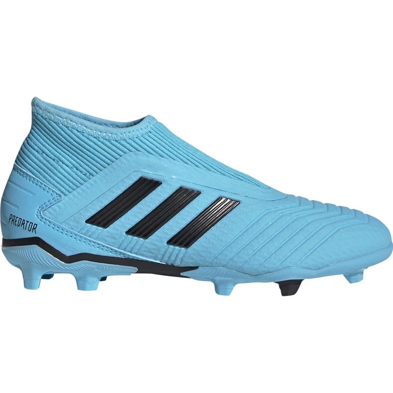 Ghete de fotbal adidas Predator 19.3 Ll Fg Junior albastru EF9039