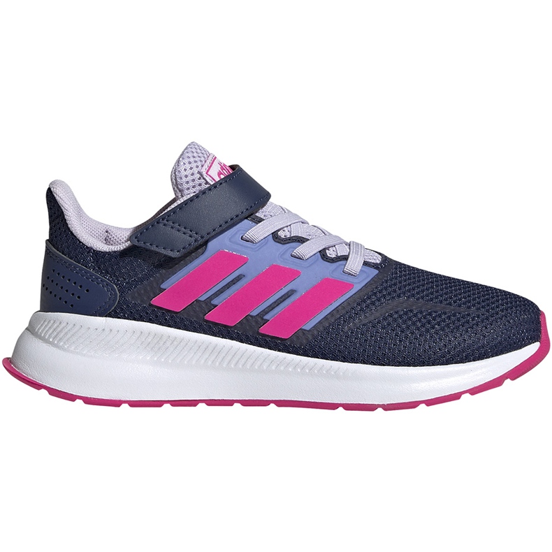 Pantofi copii Adidas Runfalcon C, bleumarin și roz EG6148 albastru marin Pantofi copii Adidas Runfalcon C, bleumarin și roz EG6148 albastru marin