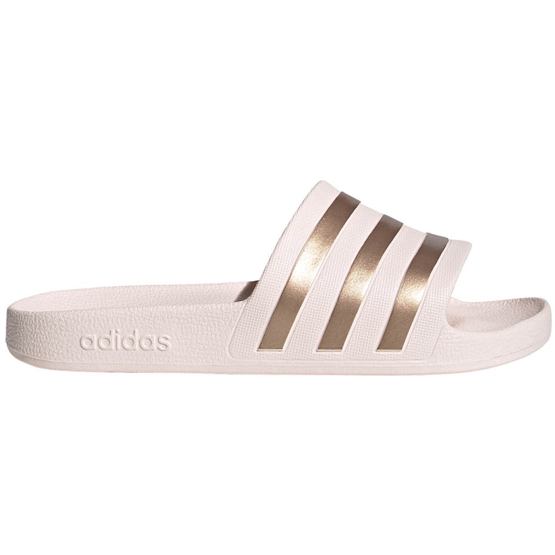 Papuci de damă Adidas Adilette Aqua roz și aur FW4291 de aur