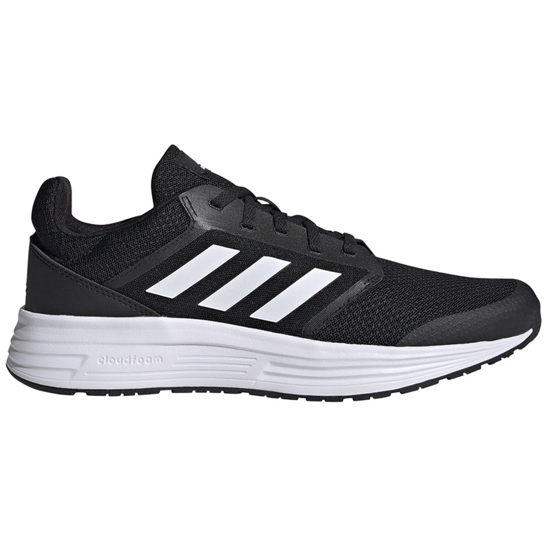 Pantofi de alergare bărbați adidas Galaxy 5 negri FW5717 negru