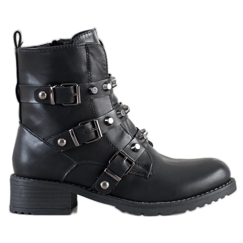 SHELOVET Muncitori calzi cu ornamente negru