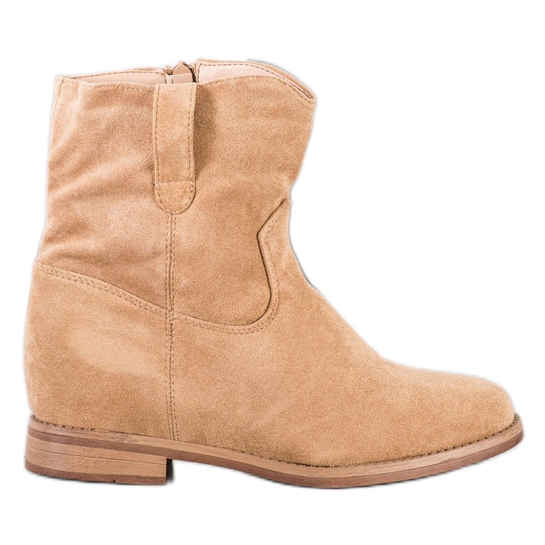 Seastar Cizme calde de cowboy pe pană bej