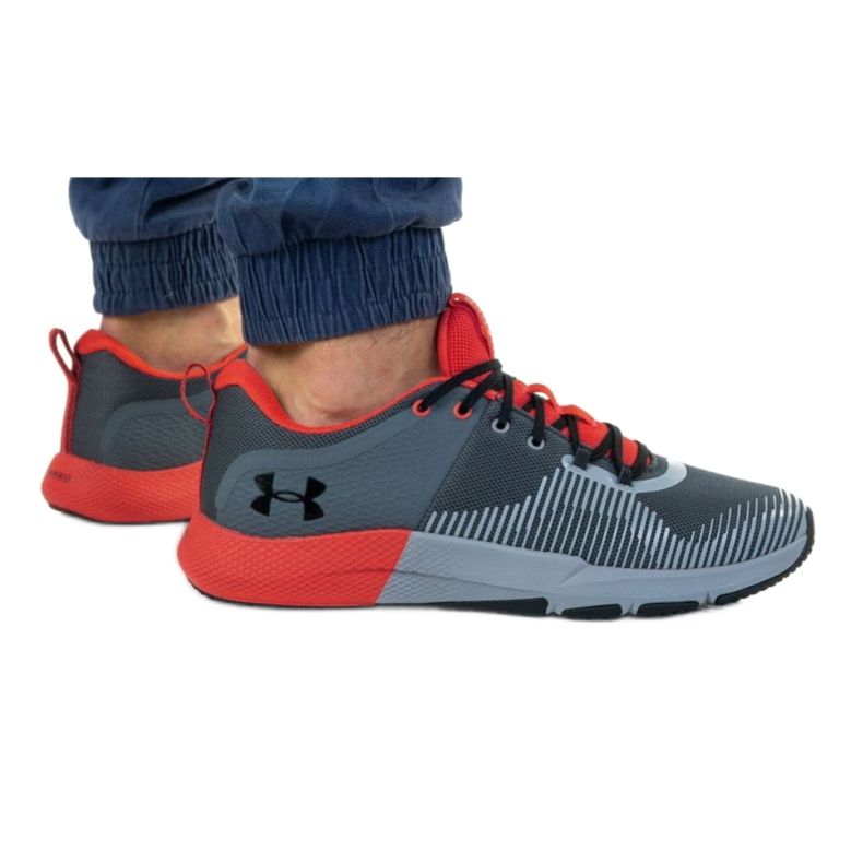 Under Armour Charged Engage M 3022 616-105 negru portocale gri