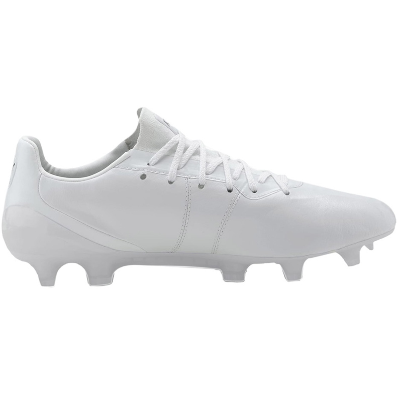 Ghete de fotbal Puma King Platinum Fg Ag white 105606 03 alb alb