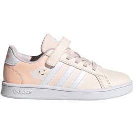 Pantofi copii Adidas Grand Court C roz FW4937 Pantofi copii Adidas Grand Court C roz FW4937