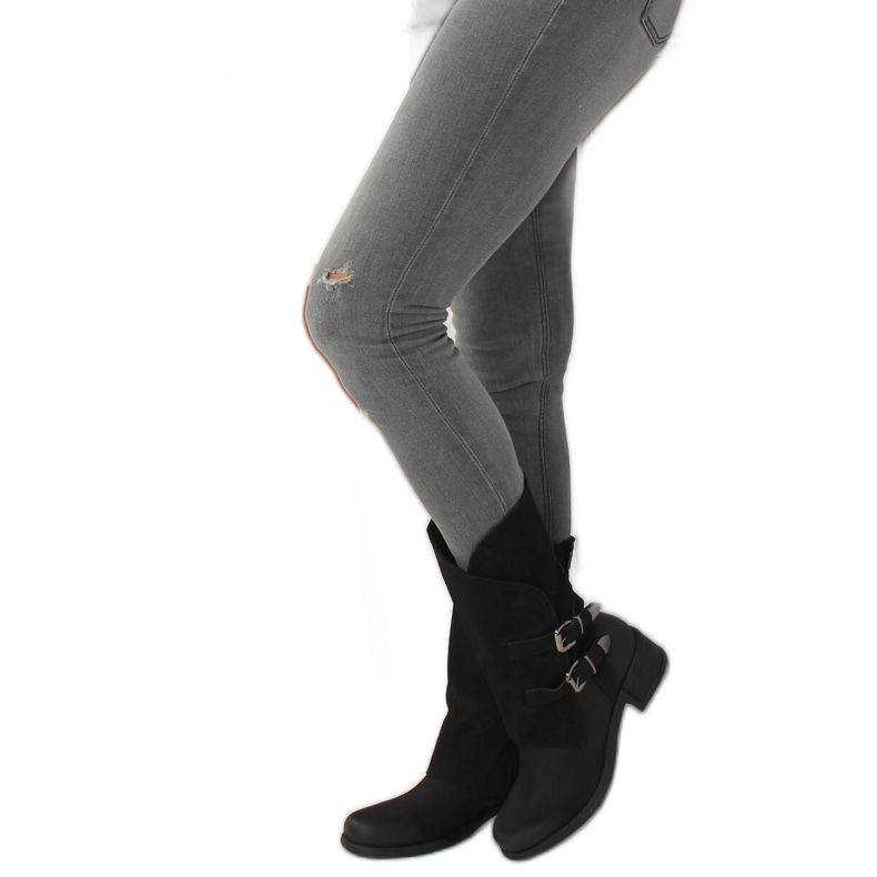 Ghete militare negre ST-33P Negre negru