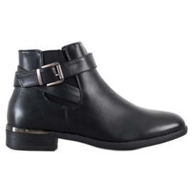 Anesia Paris Cizme clasice cu cataramă negru Anesia Paris Cizme clasice cu cataramă negru
