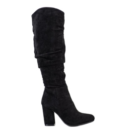 Bestelle Cizme elegante cu încălzire negru Bestelle Cizme elegante cu încălzire negru