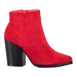 Super Me Ghete roșii pe un post larg roșu Super Me Ghete roșii pe un post larg roșu