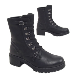 Ghete militare negre 361 Negre negru Ghete militare negre 361 Negre negru