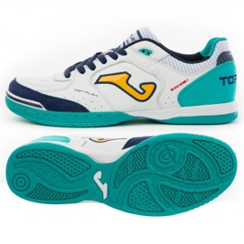 Ghete de fotbal Joma Top Flex 2032 Tf M TOPW.2032.TF albastru marin, alb, verde alb