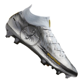 Pantofi de fotbal Nike Phantom Gt Elite Df Se Fg M CZ3844-001 argint multicolor