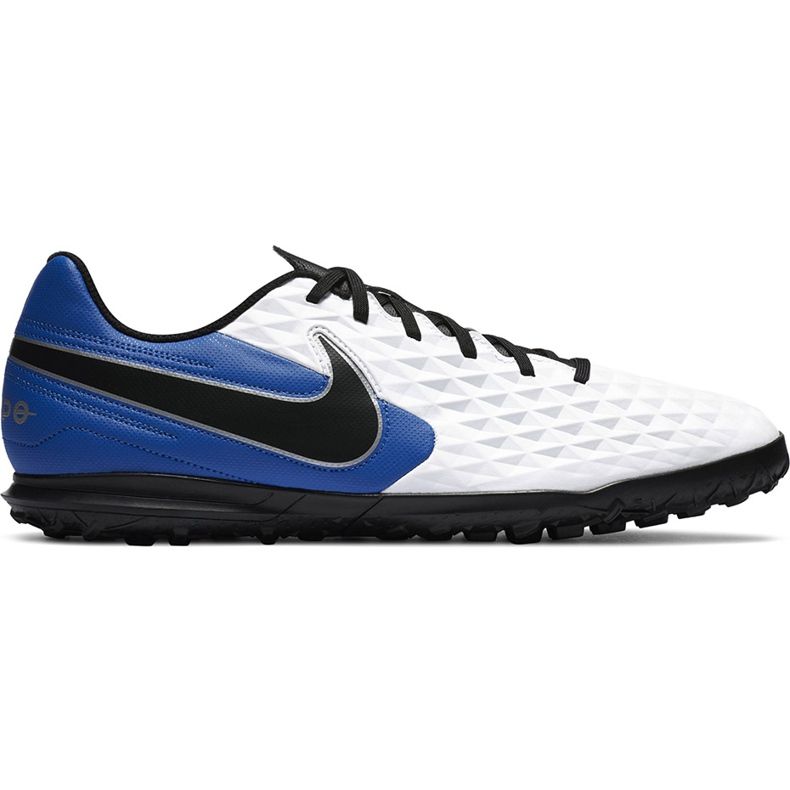 Ghete de fotbal Nike Tiempo Legend 8 Club Tf AT6109 104 alb, albastru, negru alb