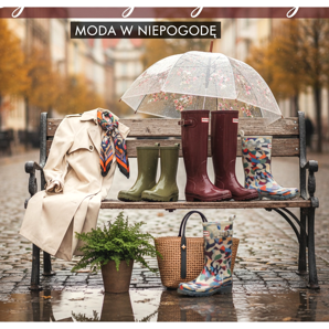 Cizme Wellington și cizme de ploaie elegante – cum să arăți la modă pe vreme rea?