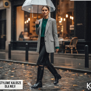 Welles fashion pentru femei - încălțăminte elegantă pentru zilele ploioase