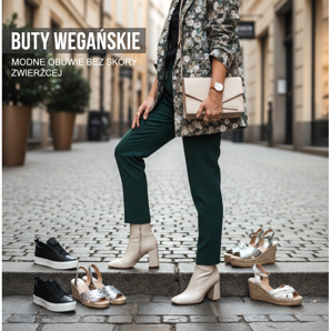 Pantofi vegani - încălțăminte la modă fără piele animală